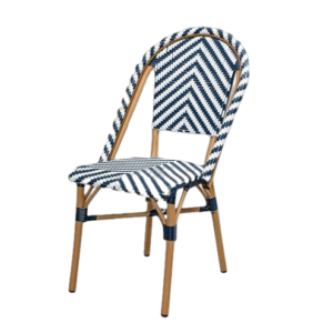 Chaise bistrot en  rotin tressage Resine synthétique